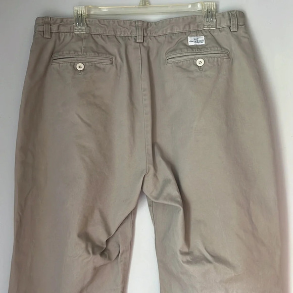 Vineyard Vines Khaki Club Pants Size 36x32 - Picture 8 of 8
